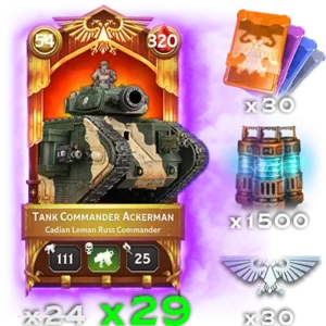 Tank Commander Ackerman Small Bundle