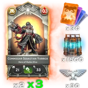 Commissar Sebastian Yarrick Small Bundle