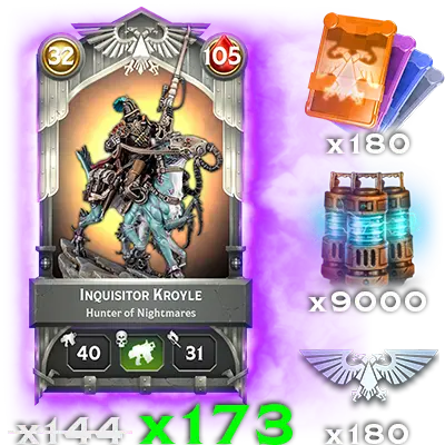 Inquisitor Kroyle Large Bundle
