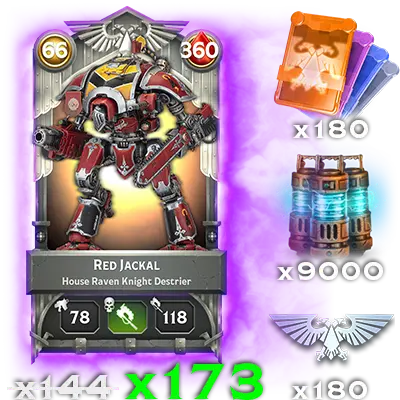 Red Jackal Large Bundle
